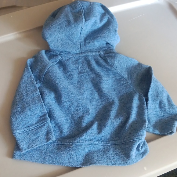 Gap blue-gray zip-up hoodie - Picture 4 of 4